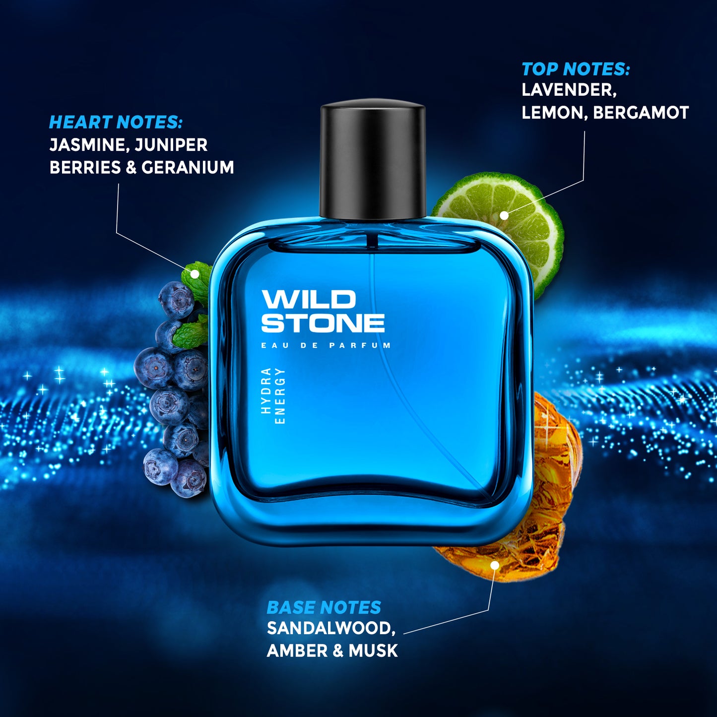 Wild Stone Hydra Energy Perfume, 100ml