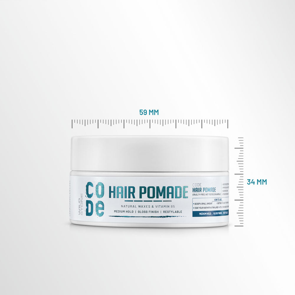 CODE Hair Pomade 40 gms each (Pack of 2)